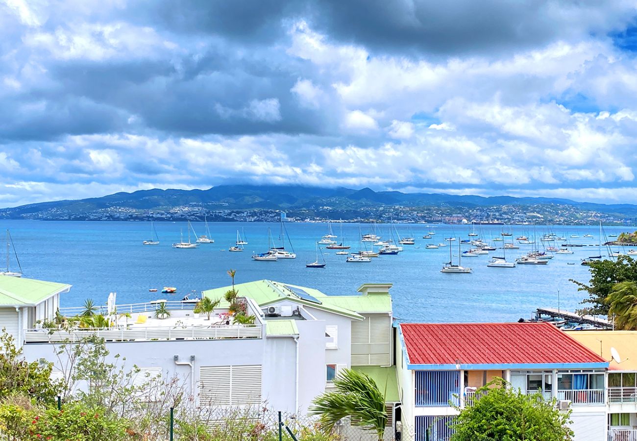 Apartment in Les Trois-Ilets - Atlantis, 4 pers, superbe vue mer, plage