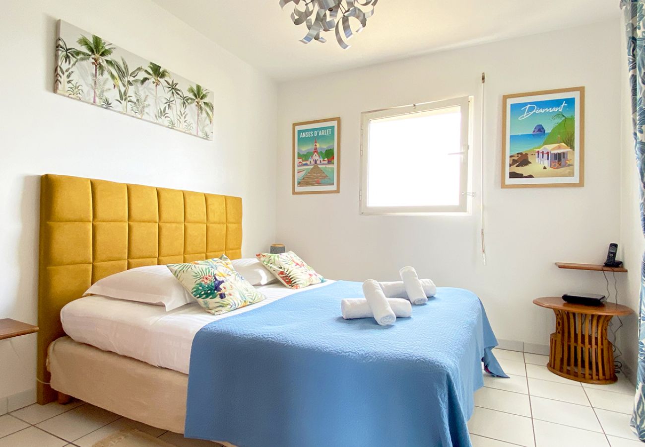 Apartment in Les Trois-Ilets - Atlantis, 4 pers, superbe vue mer, plage