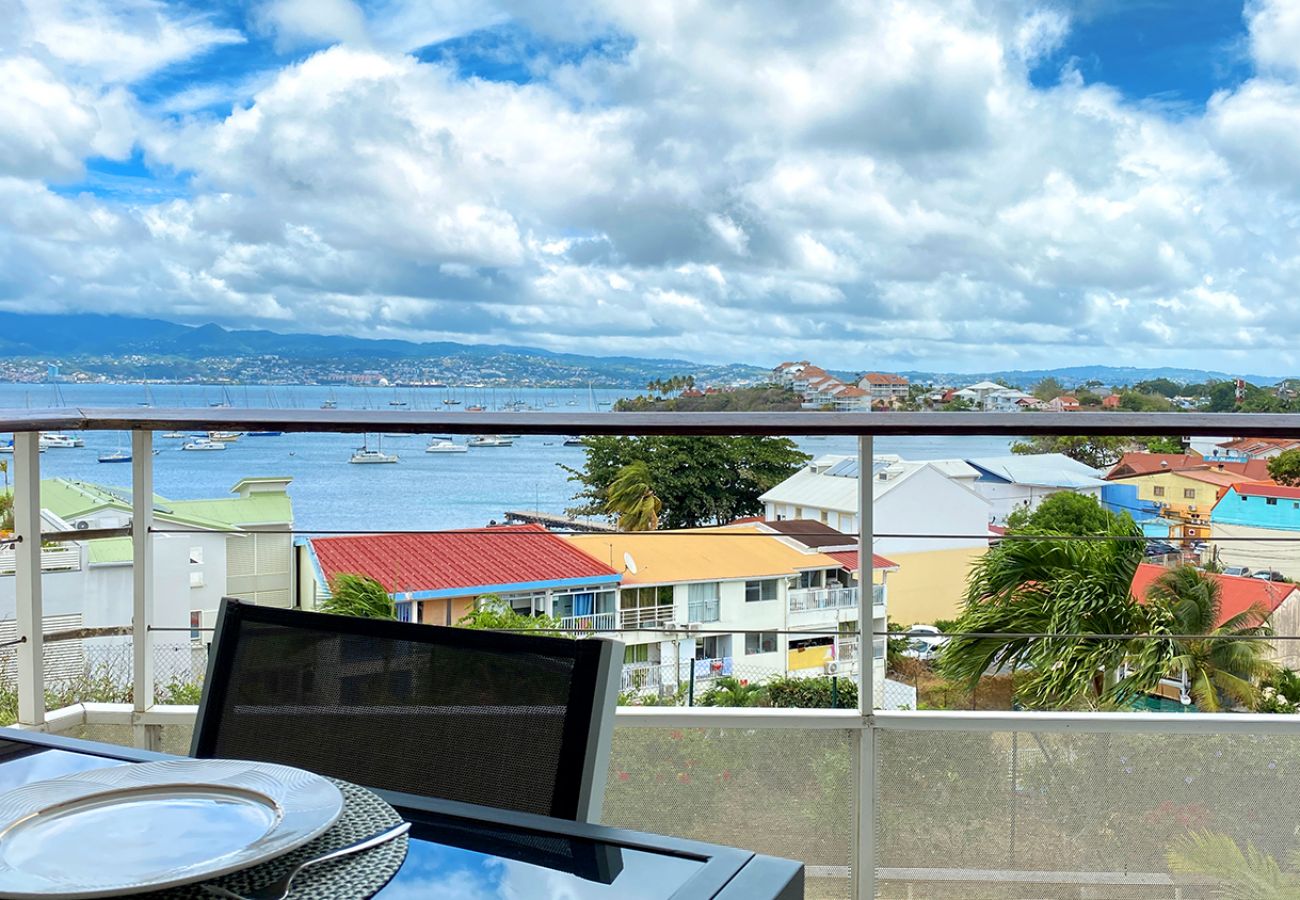 Apartment in Les Trois-Ilets - Atlantis, 4 pers, superbe vue mer, plage