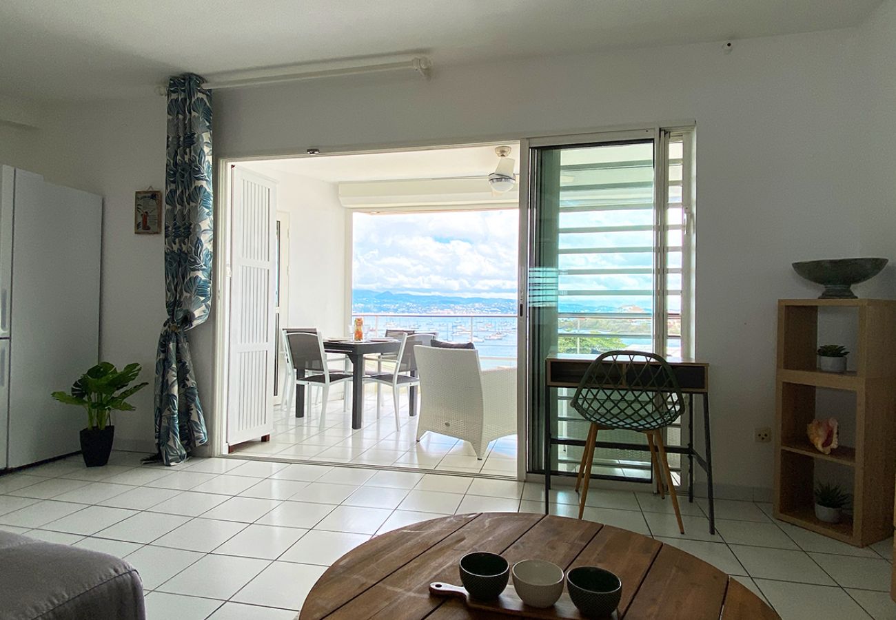 Apartment in Les Trois-Ilets - Atlantis, 4 pers, superbe vue mer, plage