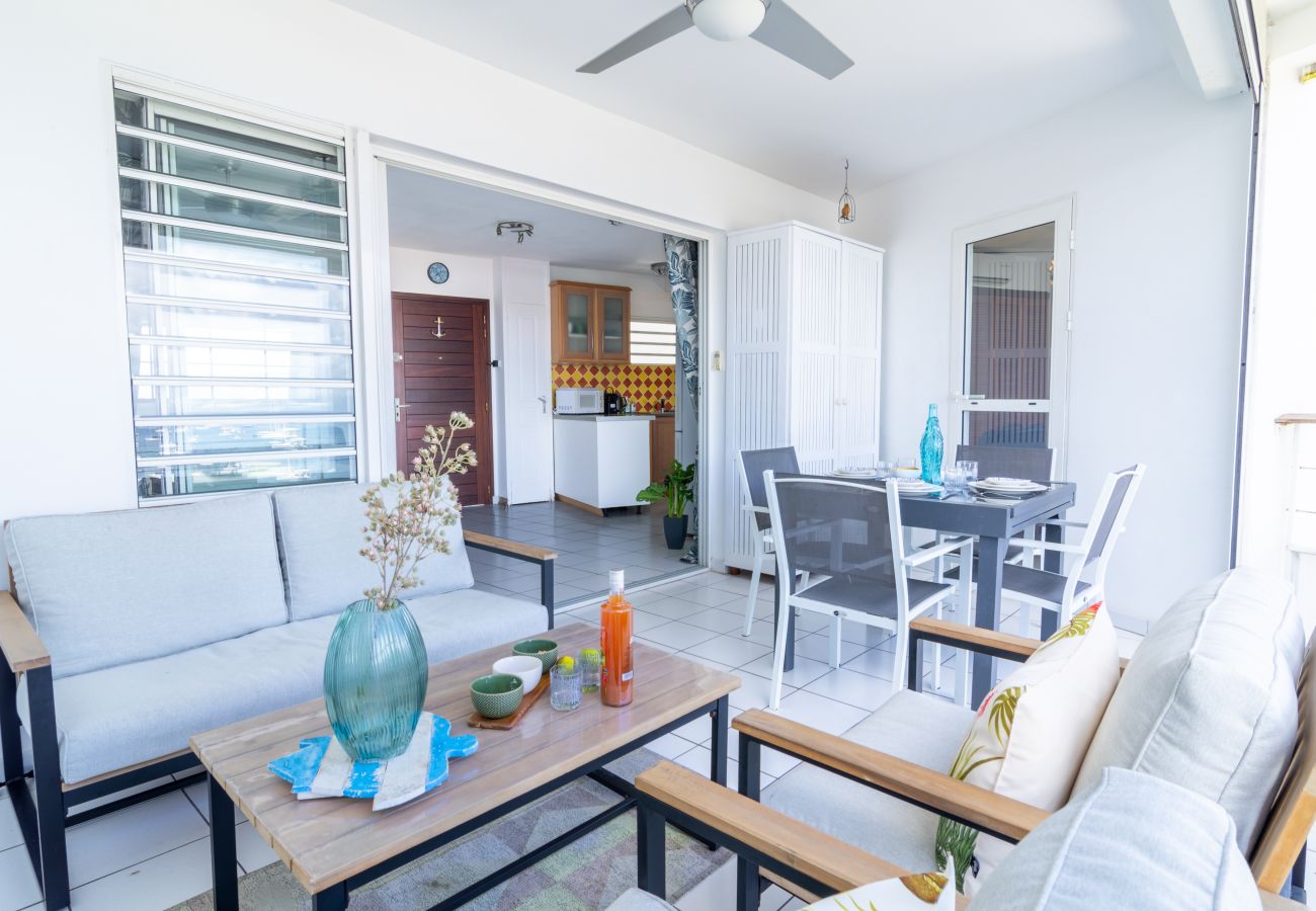 Apartment in Les Trois-Ilets - Atlantis, 4 pers, superbe vue mer, plage