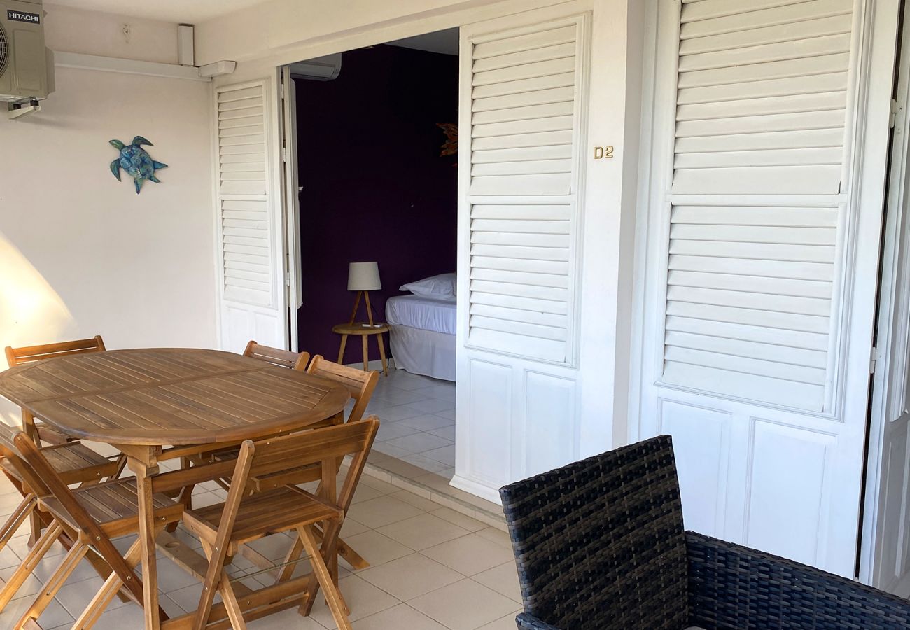 Apartment in Les Trois-Ilets - Indigo, 4 pers, superbe vue mer, plage