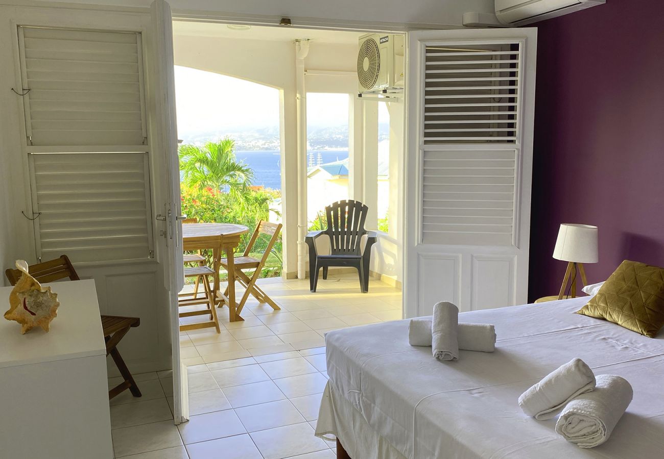 Apartment in Les Trois-Ilets - Indigo, 4 pers, superbe vue mer, plage