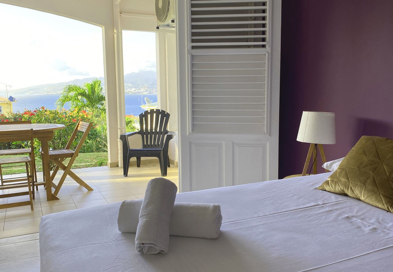 Apartment in Les Trois-Ilets - Indigo, 4 pers, superbe vue mer, plage