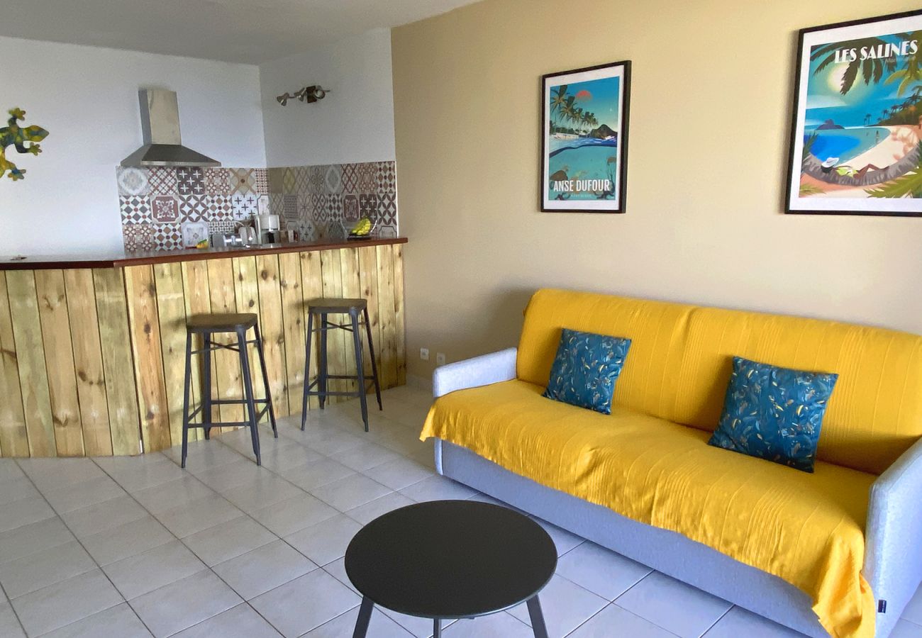 Apartment in Les Trois-Ilets - Indigo, 4 pers, superbe vue mer, plage