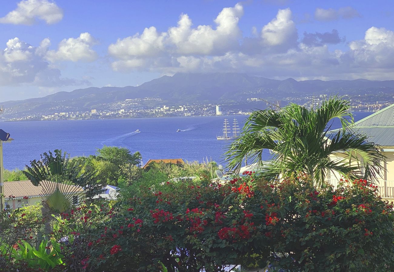 Apartment in Les Trois-Ilets - Indigo, 4 pers, superbe vue mer, plage
