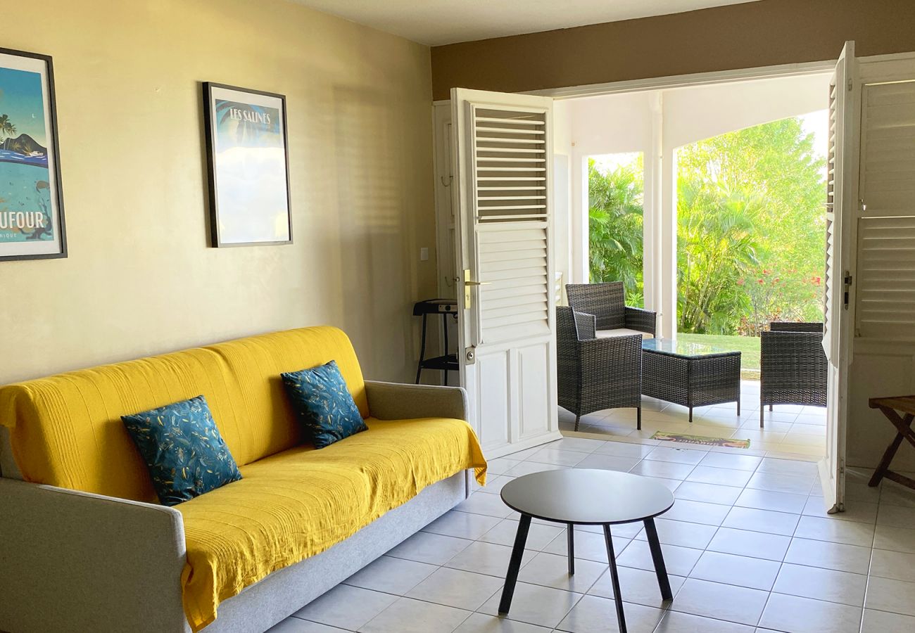 Apartment in Les Trois-Ilets - Indigo, 4 pers, superbe vue mer, plage