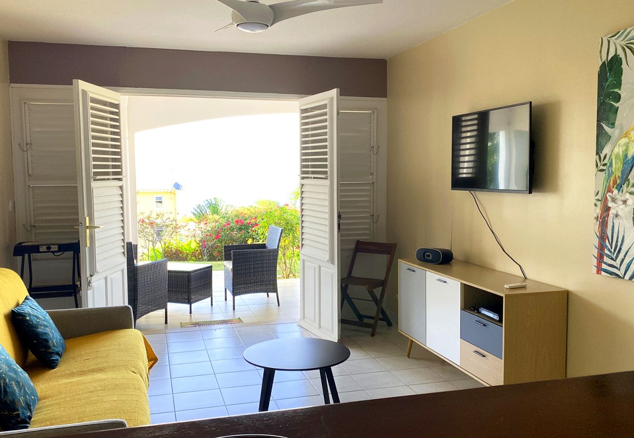Apartment in Les Trois-Ilets - Indigo, 4 pers, superbe vue mer, plage