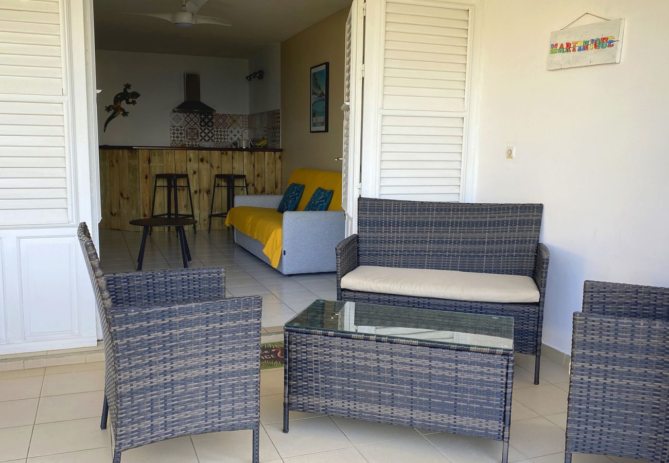 Apartment in Les Trois-Ilets - Indigo, 4 pers, superbe vue mer, plage