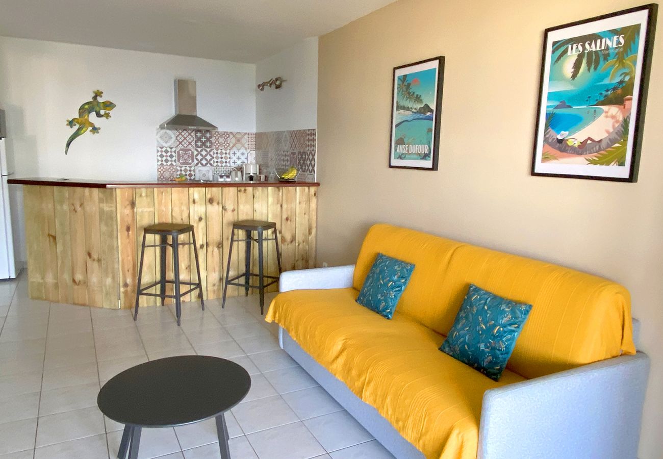 Apartment in Les Trois-Ilets - Indigo, 4 pers, superbe vue mer, plage