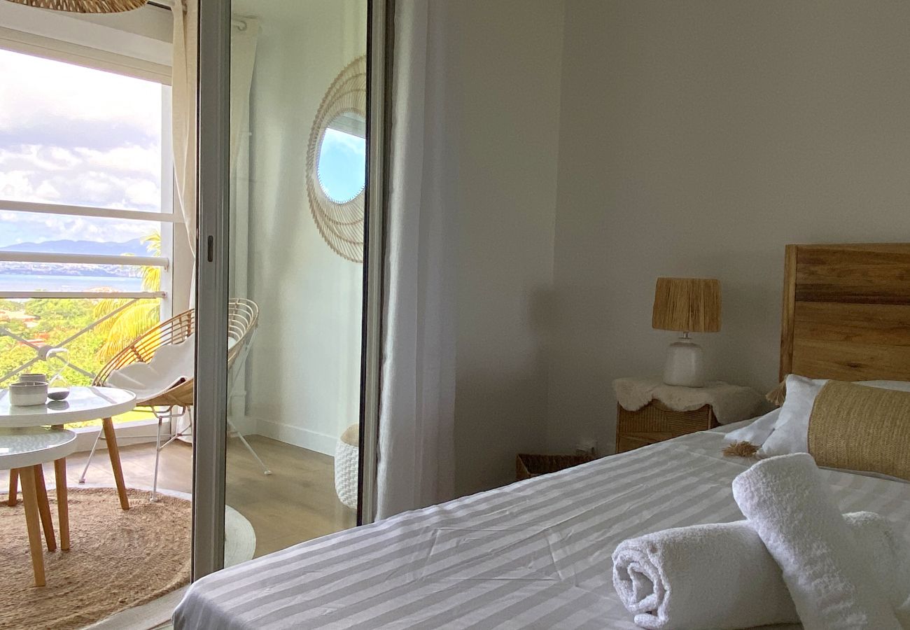 Apartment in Les Trois-Ilets - Soley ka Chofé, 4 pers, standing, vue mer, pla