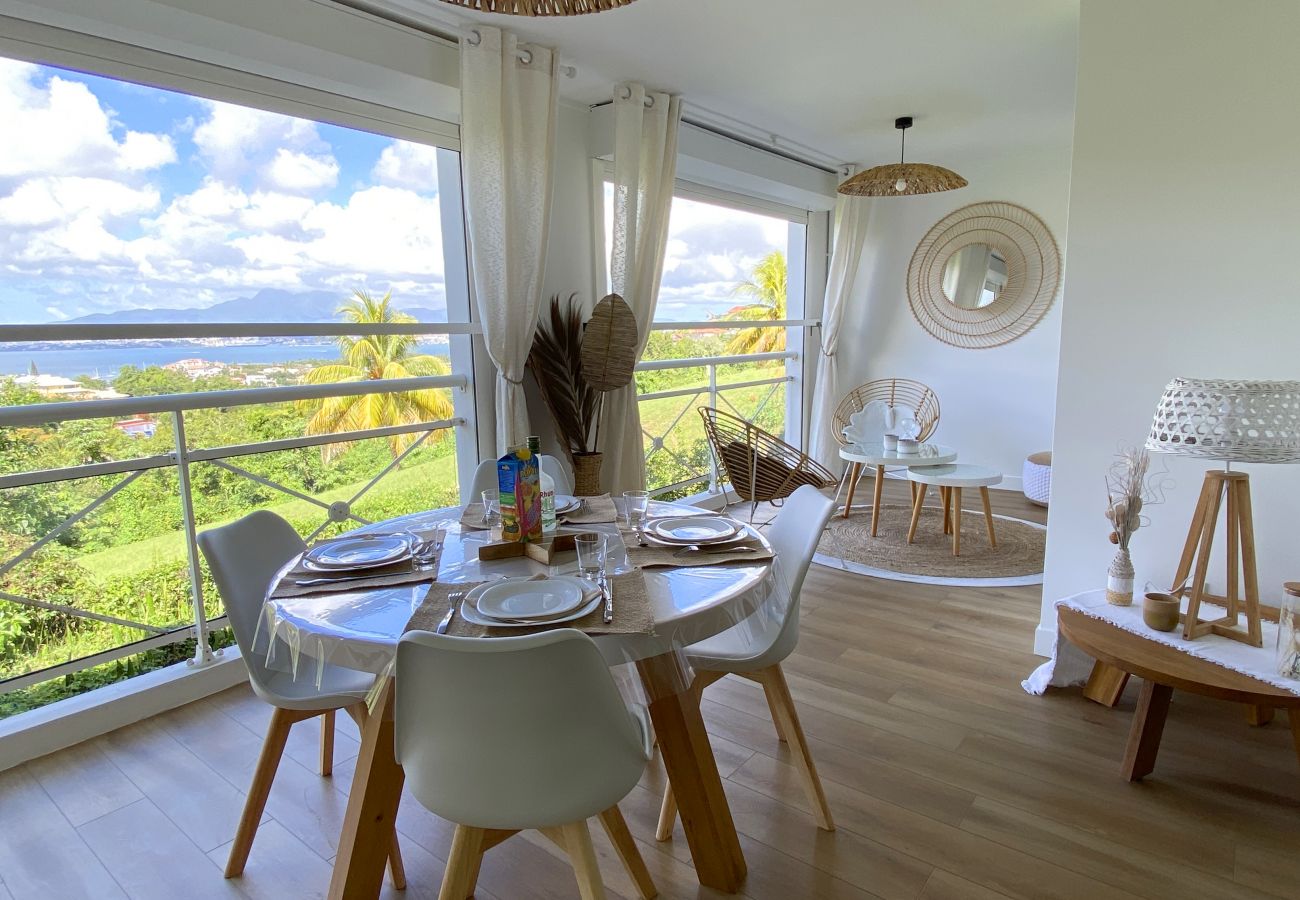 Apartment in Les Trois-Ilets - Soley ka Chofé, 4 pers, standing, vue mer, pla