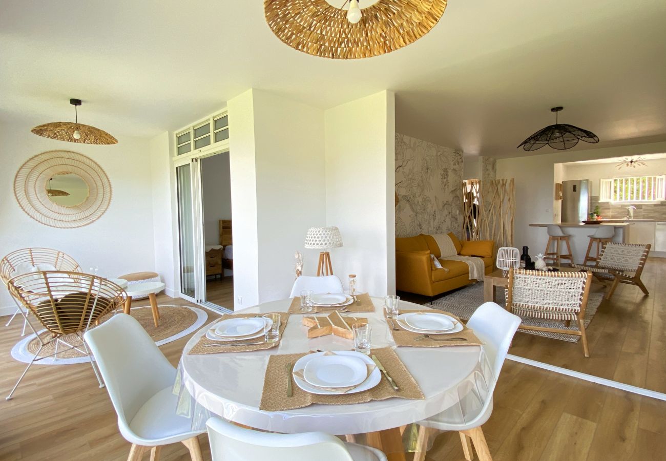 Apartment in Les Trois-Ilets - Soley ka Chofé, 4 pers, standing, vue mer, pla