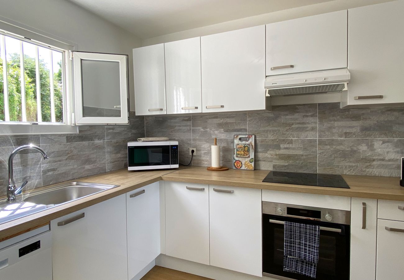 Apartment in Les Trois-Ilets - Soley ka Chofé, 4 pers, standing, vue mer, pla