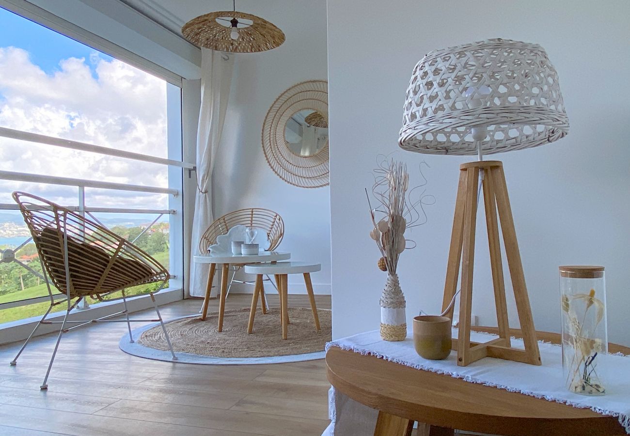 Apartment in Les Trois-Ilets - Soley ka Chofé, 4 pers, standing, vue mer, pla