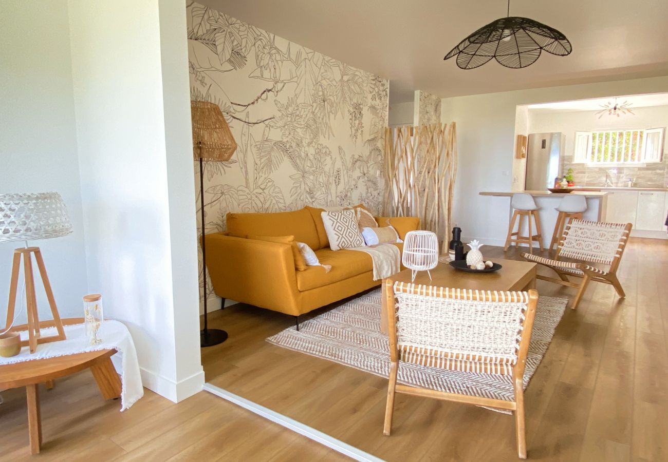 Apartment in Les Trois-Ilets - Soley ka Chofé, 4 pers, standing, vue mer, pla