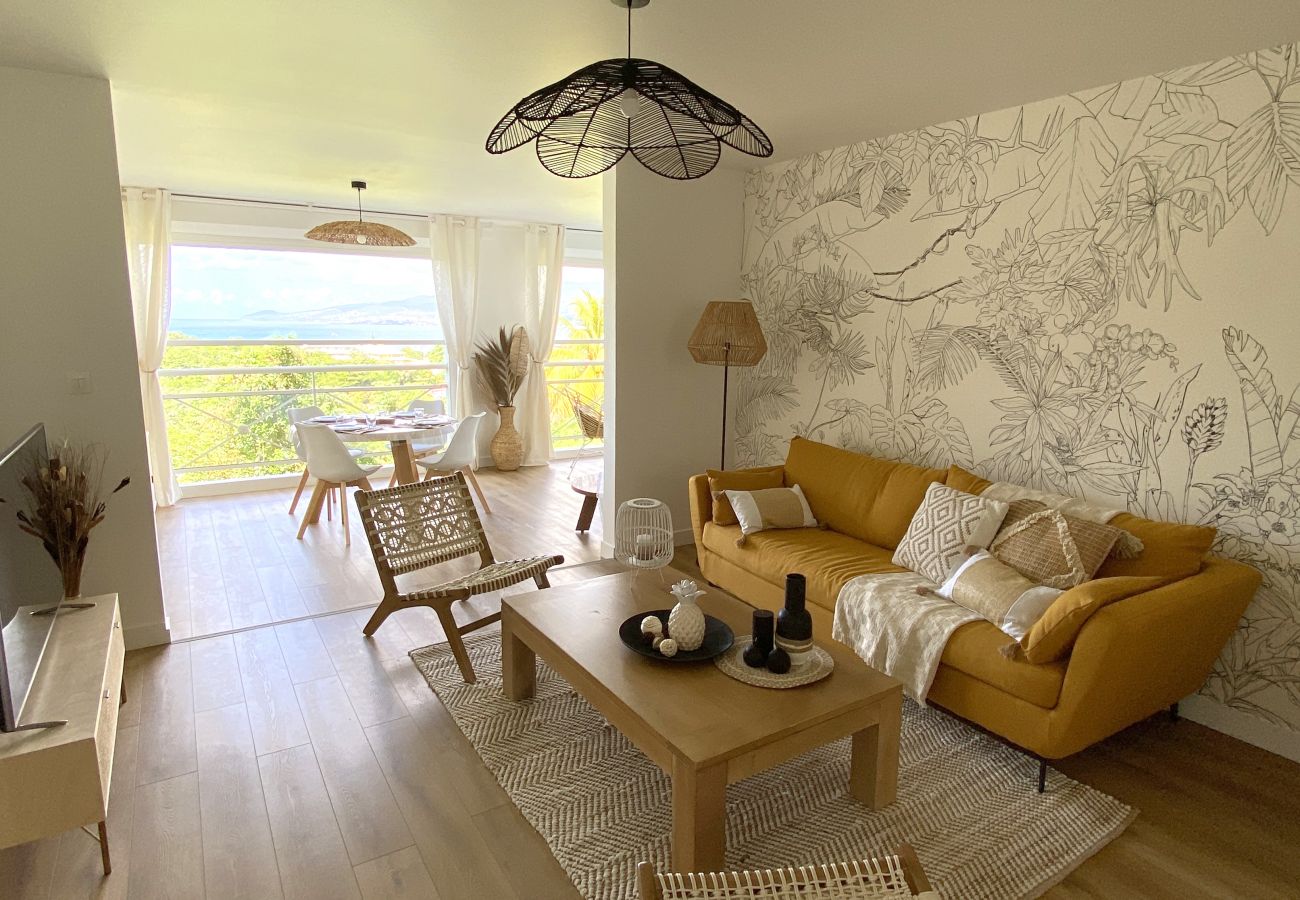 Apartment in Les Trois-Ilets - Soley ka Chofé, 4 pers, standing, vue mer, pla