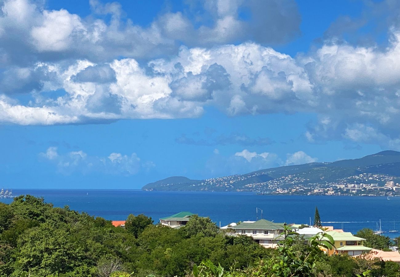 Apartment in Les Trois-Ilets - Soley ka Chofé, 4 pers, standing, vue mer, pla