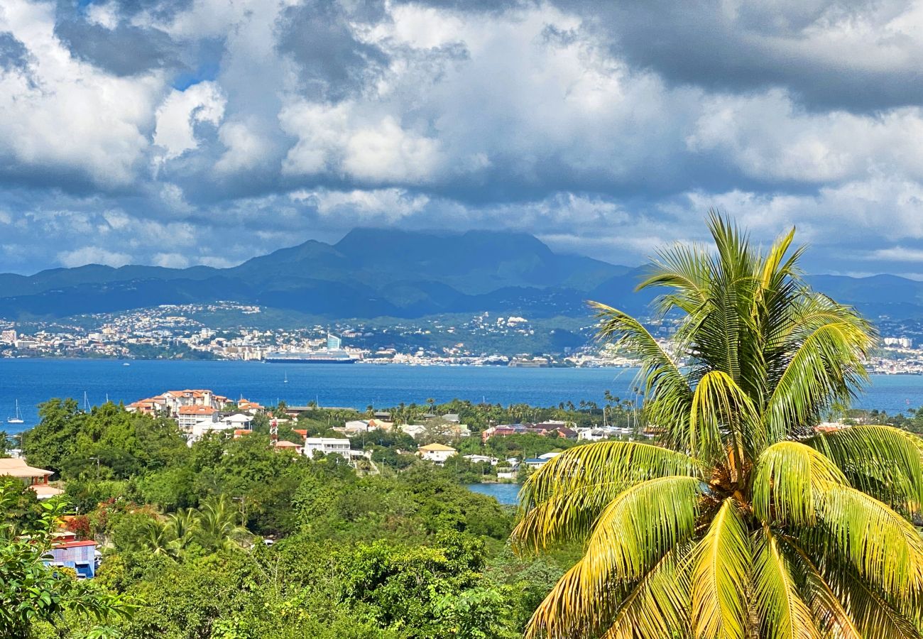 Apartment in Les Trois-Ilets - Soley ka Chofé, 4 pers, standing, vue mer, pla