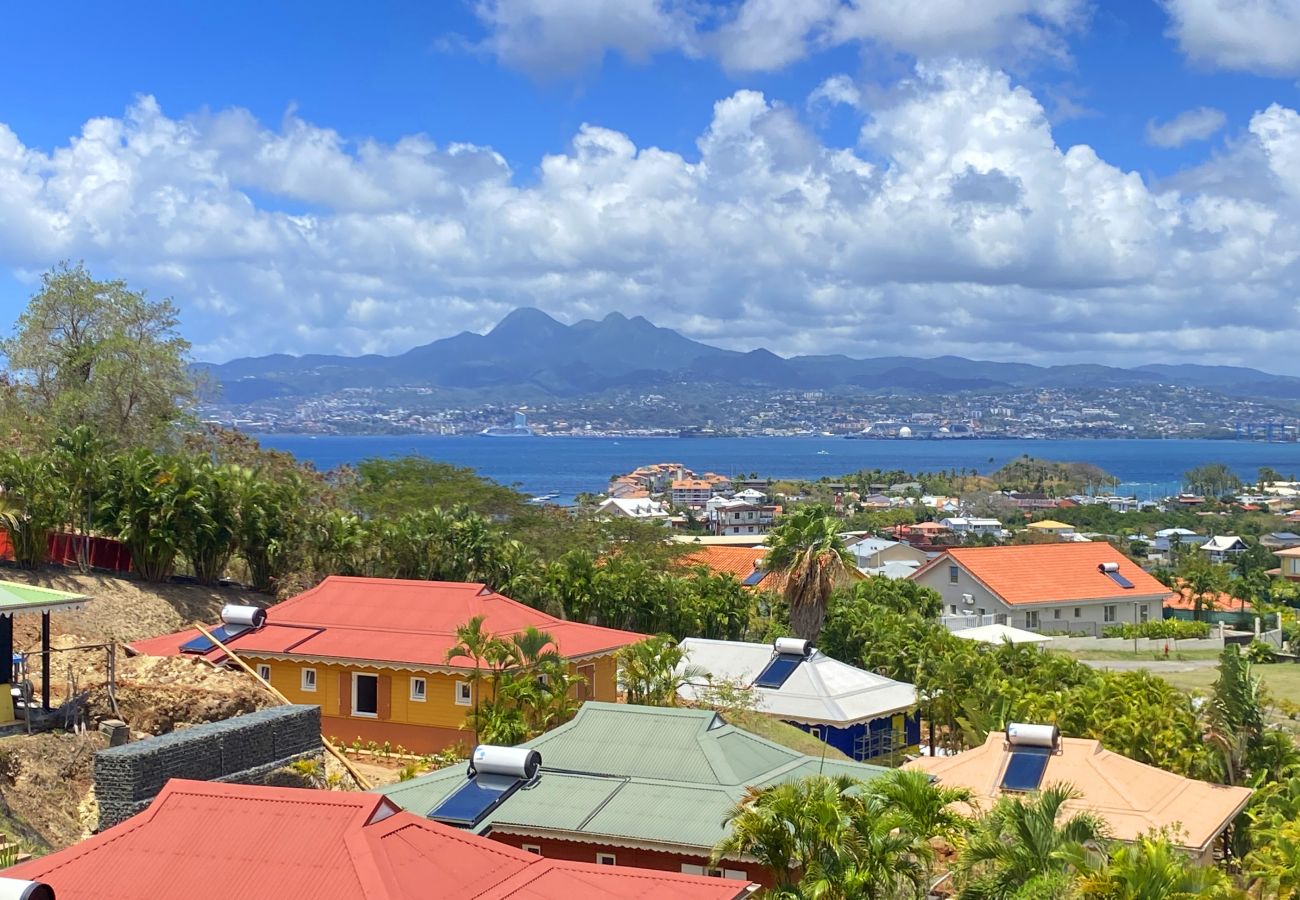 Apartment in Les Trois-Ilets - Kalypsa, 4 pers, standing, vue mer, plage