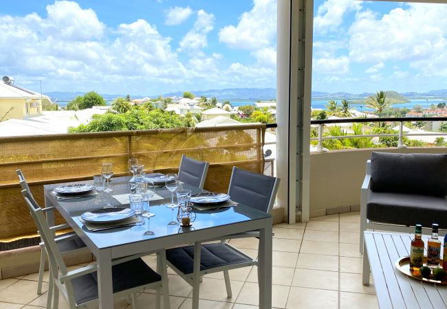 Apartment in Les Trois-Ilets - Ti Bonheur, 4 pers, vue mer, spacieux Apartment in Les Trois-Ilets - Ti Bonheur, 4 pers, vue mer, spacieux