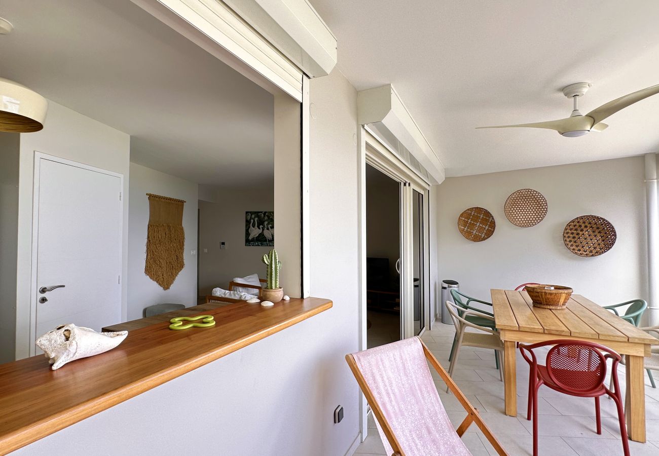 Apartment in Les Trois-Ilets - Sandama, 5 pers, standing, vue mer, plage