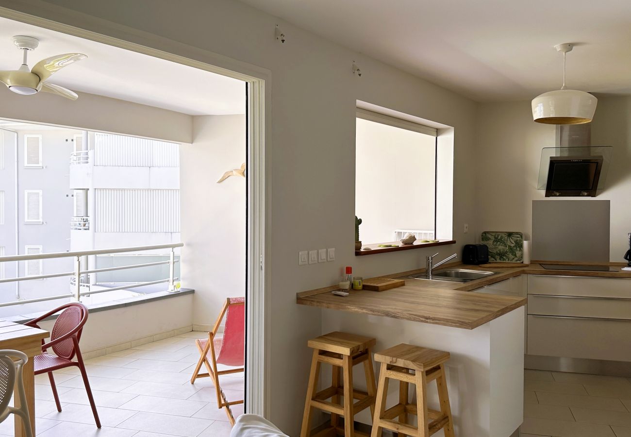 Apartment in Les Trois-Ilets - Sandama, 5 pers, standing, vue mer, plage