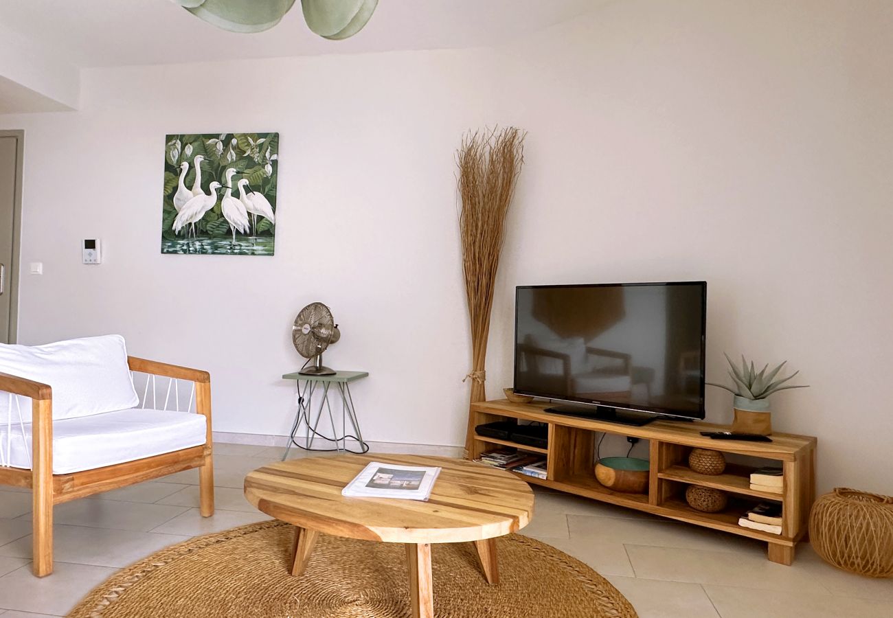 Apartment in Les Trois-Ilets - Sandama, 5 pers, standing, vue mer, plage