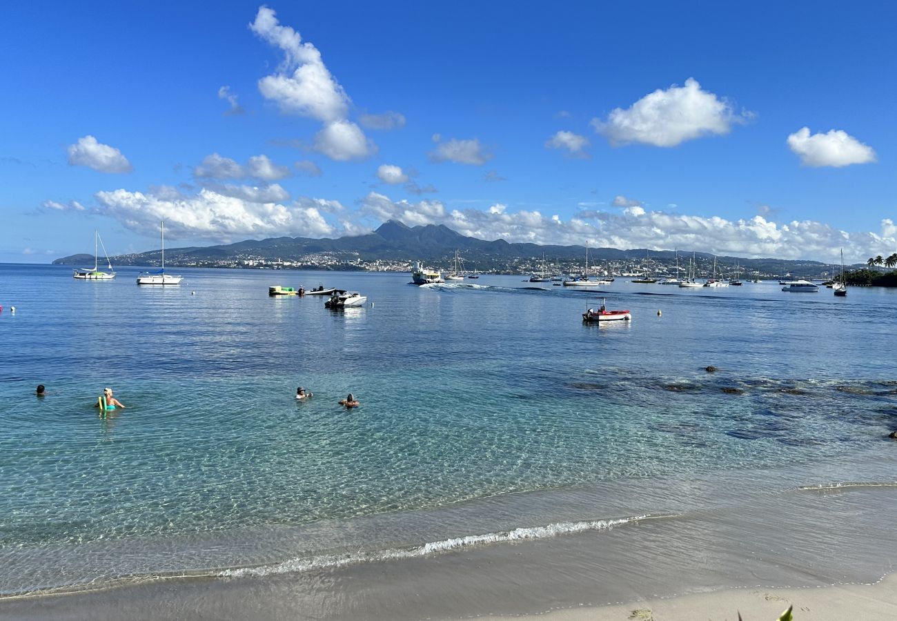 Apartment in Les Trois-Ilets - Sandama, 5 pers, standing, vue mer, plage