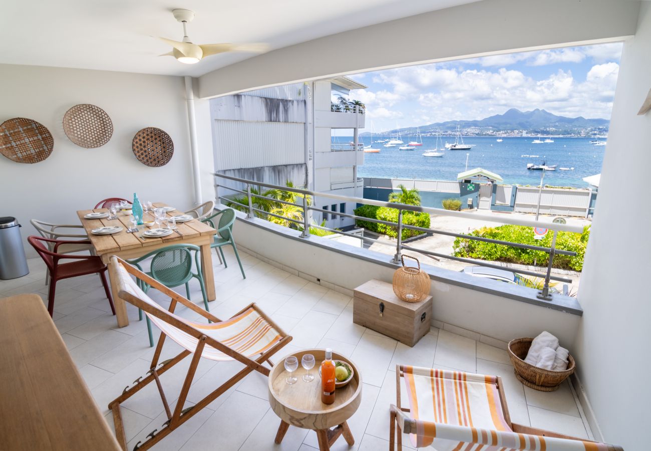 Apartment in Les Trois-Ilets - Sandama, 5 pers, standing, vue mer, plage