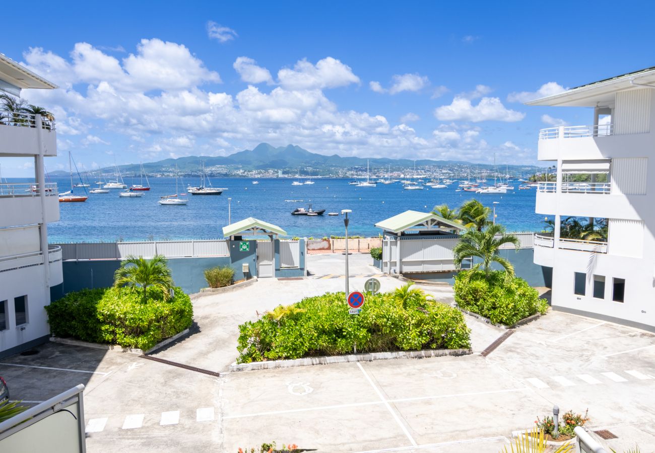 Apartment in Les Trois-Ilets - Sandama, 5 pers, standing, vue mer, plage