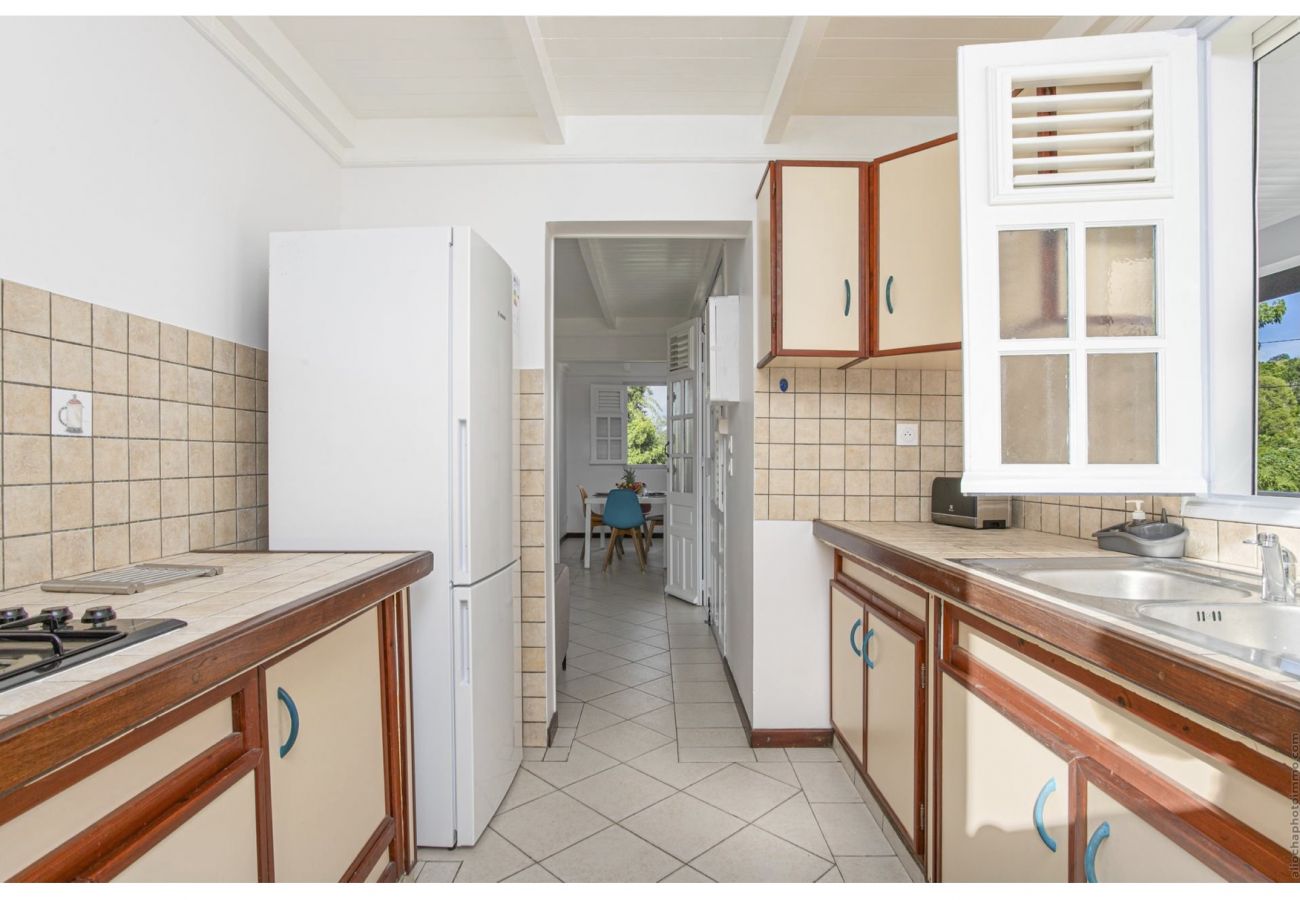 House in Les Trois-Ilets - Anthurium, 4 pers, vue dégagée, plage