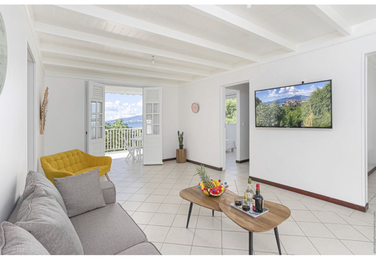 House in Les Trois-Ilets - Anthurium, 4 pers, vue dégagée, plage