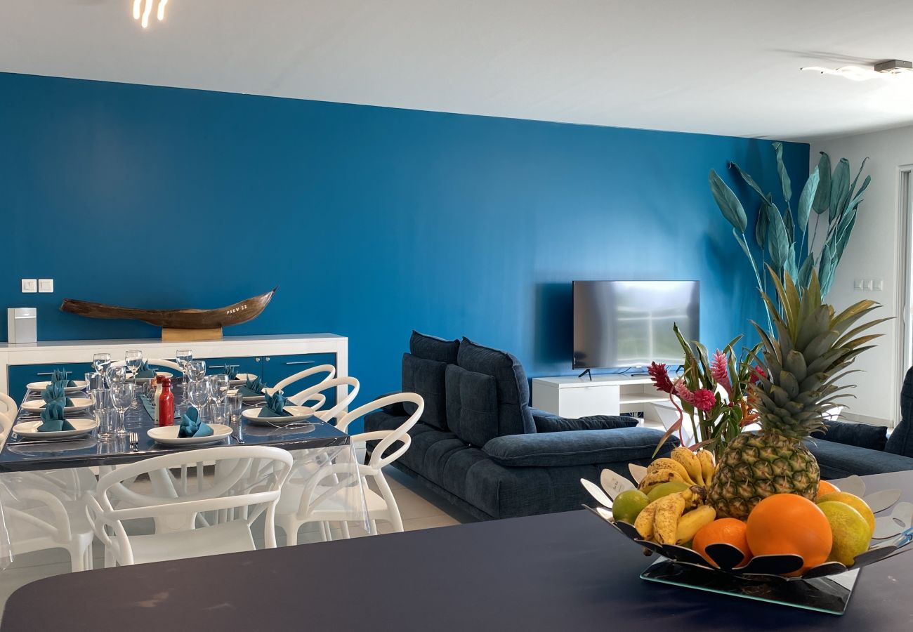 Apartment in Les Trois-Ilets - Secret de l'Anse, 6 pers, standing, vue mer
