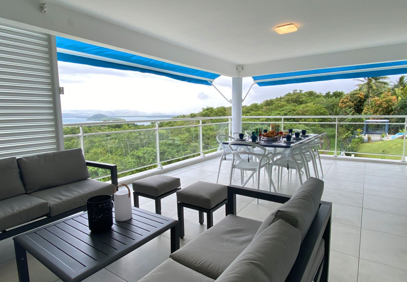 Apartment in Les Trois-Ilets - Secret de l'Anse, 6 pers, standing, vue mer