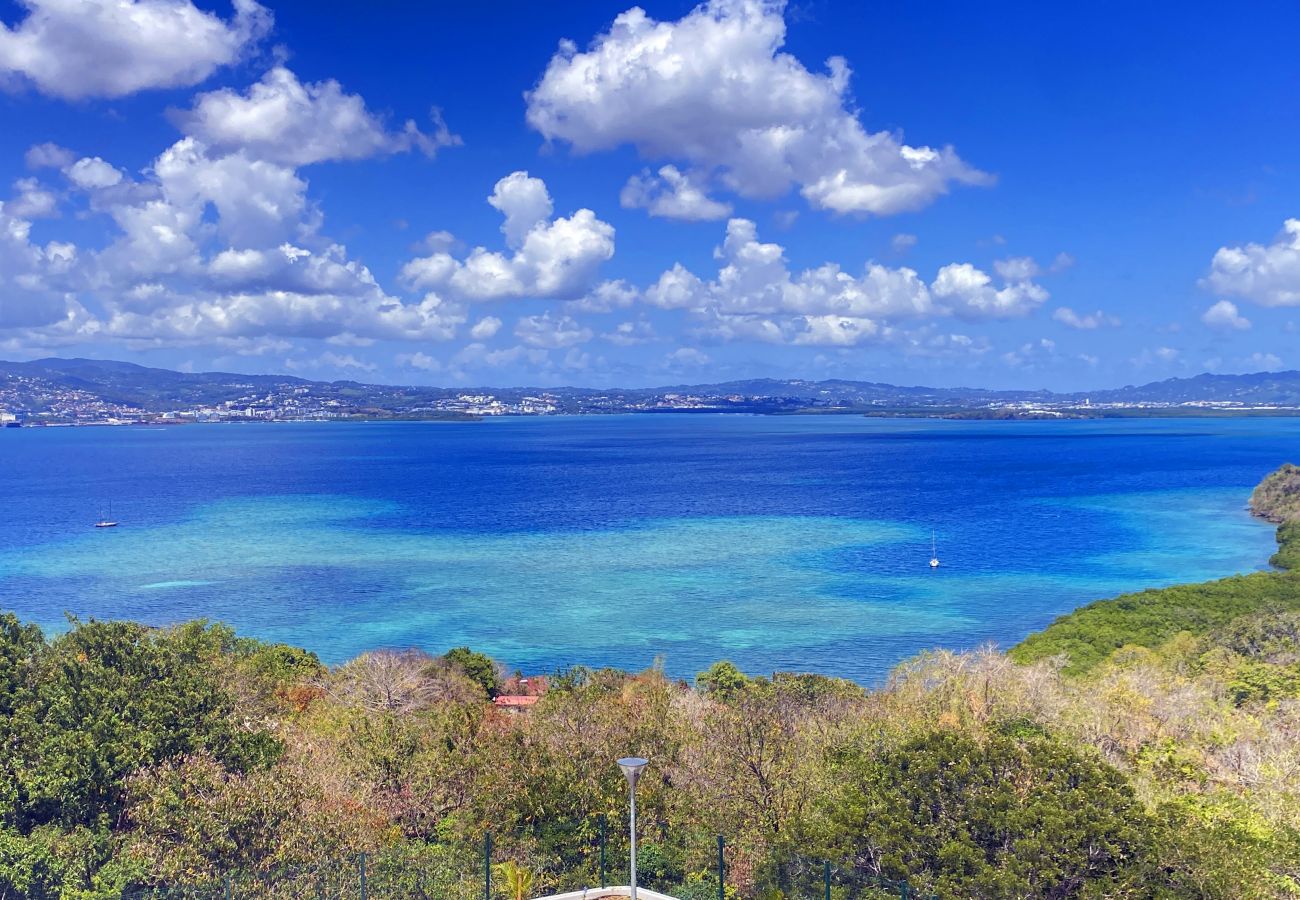 Apartment in Les Trois-Ilets - Secret de l'Anse, 6 pers, standing, vue mer