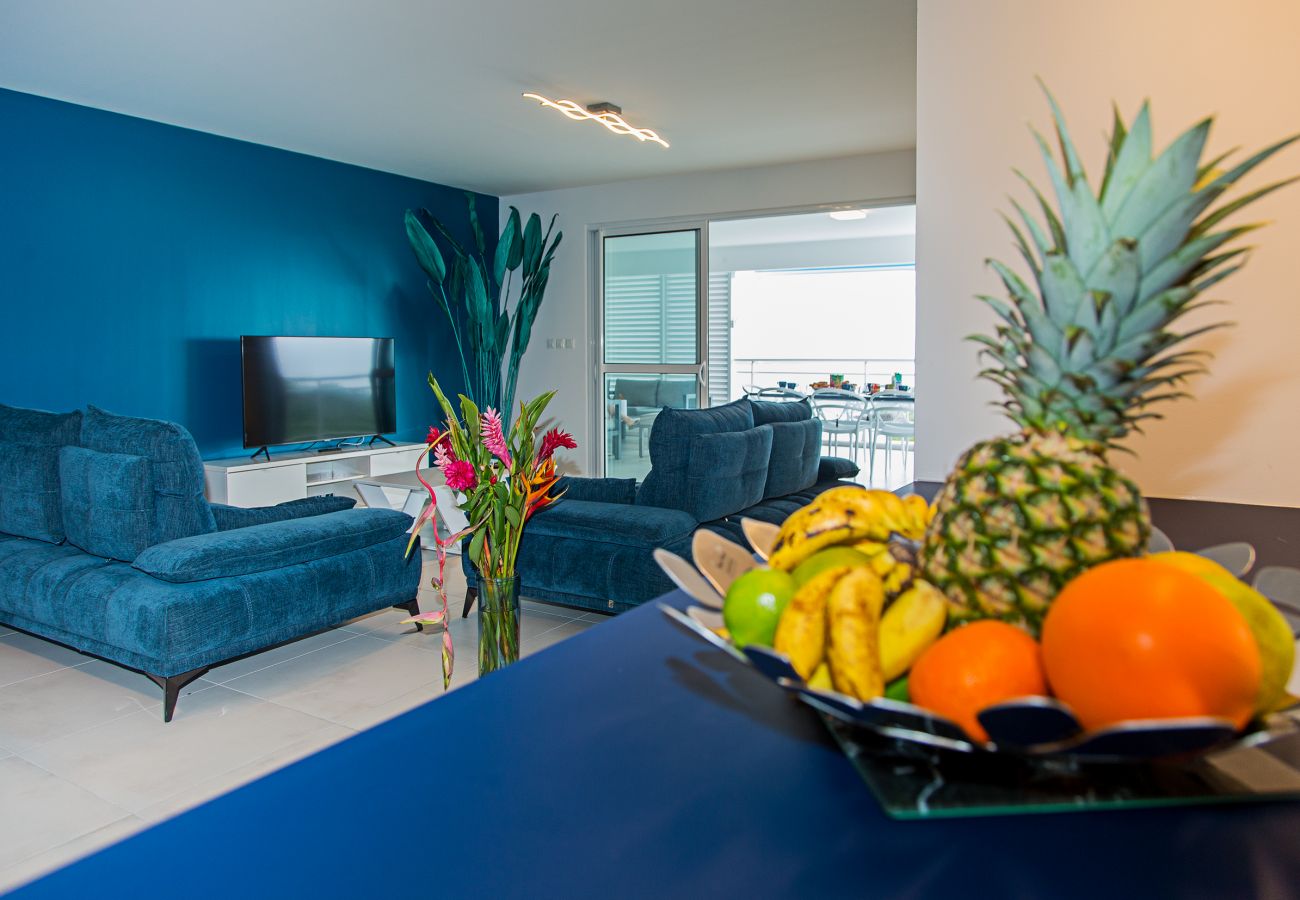 Apartment in Les Trois-Ilets - Secret de l'Anse, 6 pers, standing, vue mer