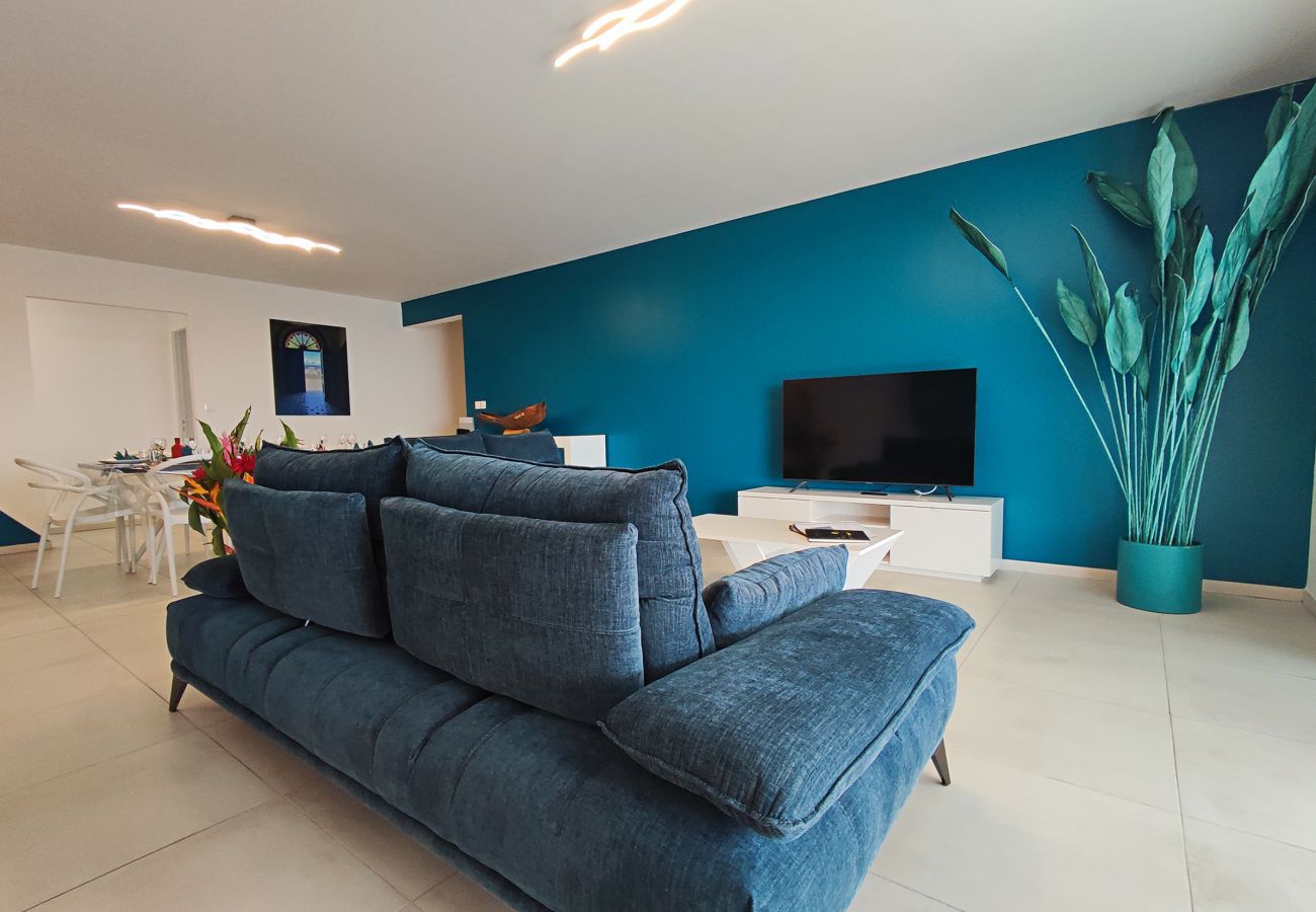 Apartment in Les Trois-Ilets - Secret de l'Anse, 6 pers, standing, vue mer