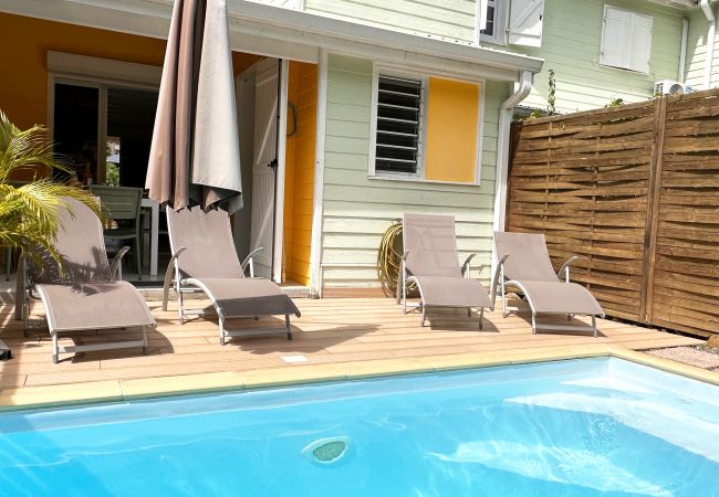 House in Les Trois-Ilets - Lakayou, 4 pers, piscine privée, plage House in Les Trois-Ilets - Lakayou, 4 pers, piscine privée, plage