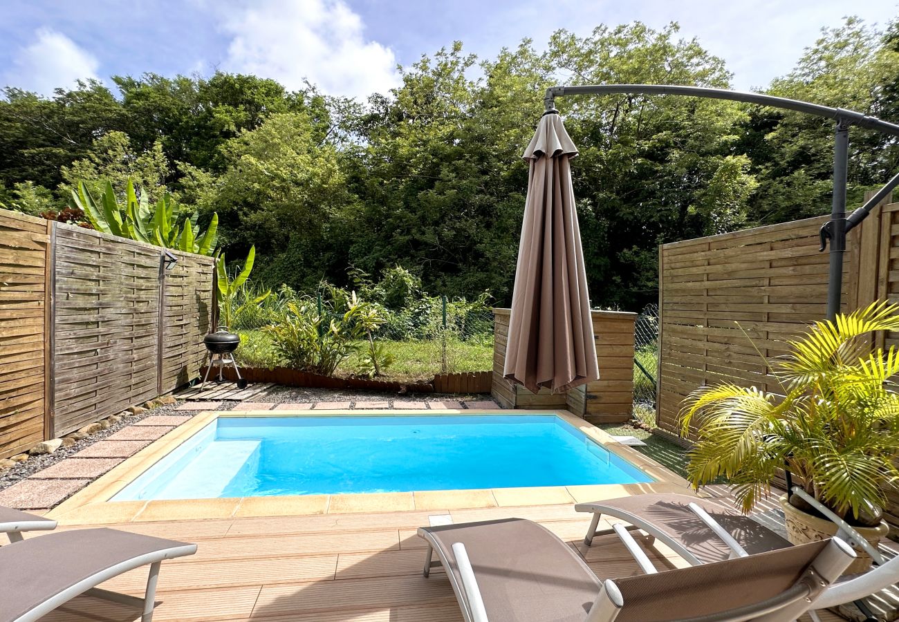 House in Les Trois-Ilets - Lakayou, 4 pers, piscine privée, plage