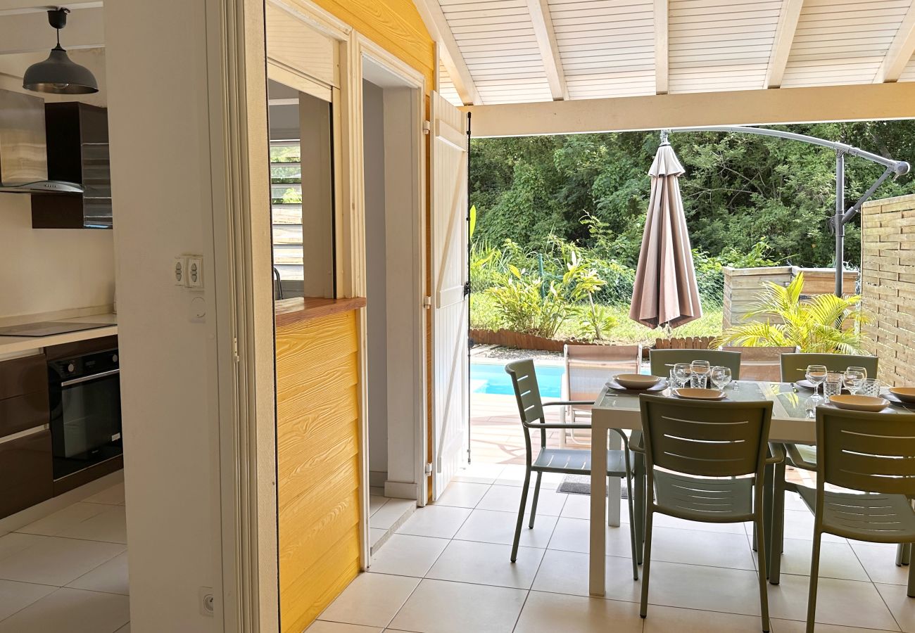 House in Les Trois-Ilets - Lakayou, 4 pers, piscine privée, plage