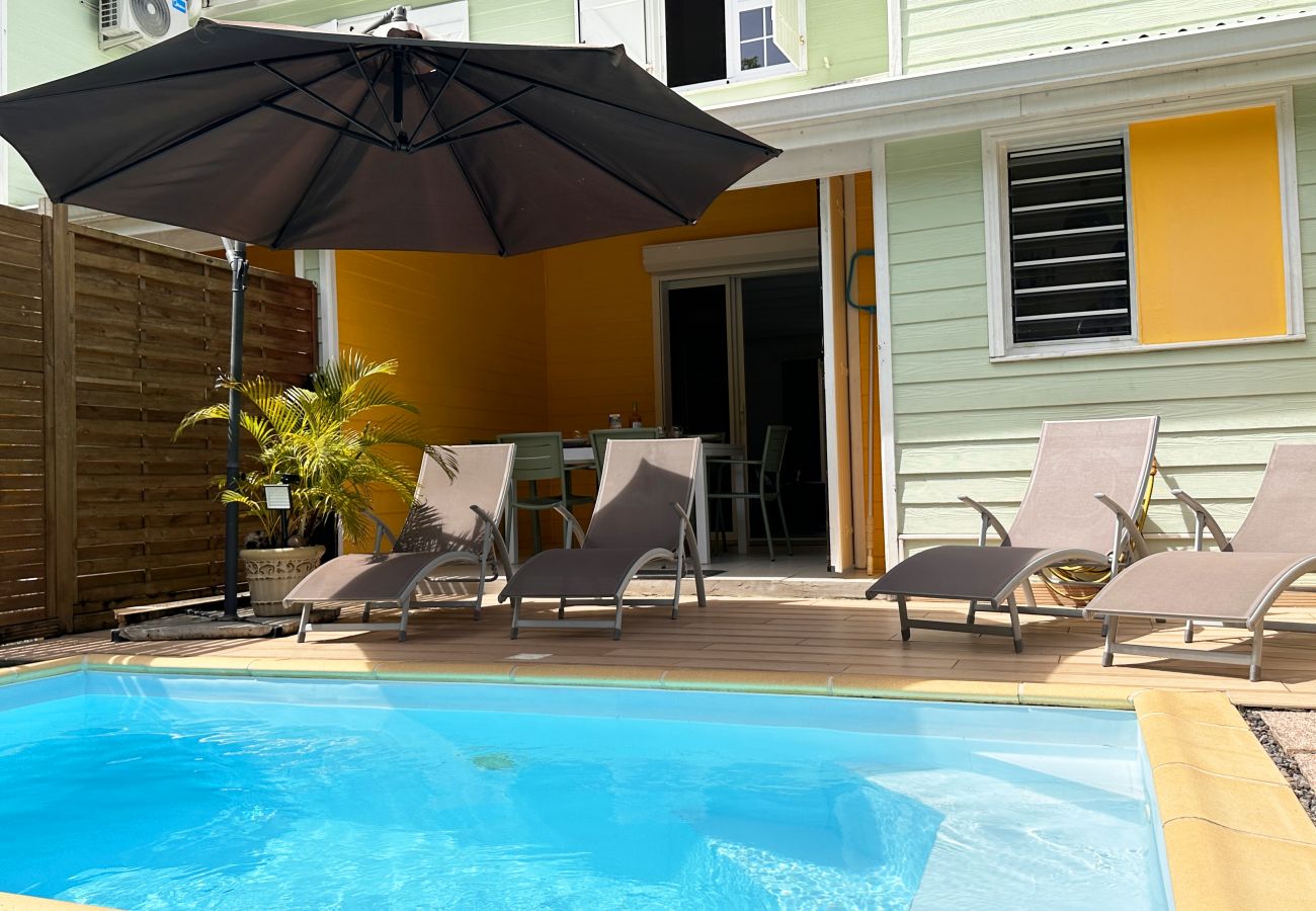House in Les Trois-Ilets - Lakayou, 4 pers, piscine privée, plage