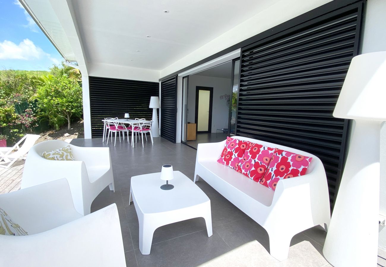 Villa in Les Trois-Ilets - Ti Paradise, villa 4 pers, standing, piscine, vue