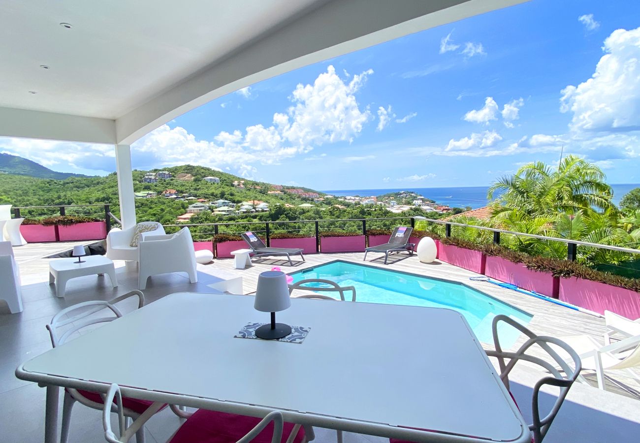 Villa in Les Trois-Ilets - Ti Paradise, villa 4 pers, standing, piscine, vue