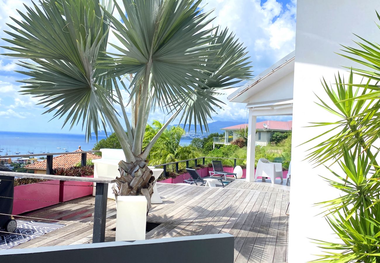Villa in Les Trois-Ilets - Ti Paradise, villa 4 pers, standing, piscine, vue