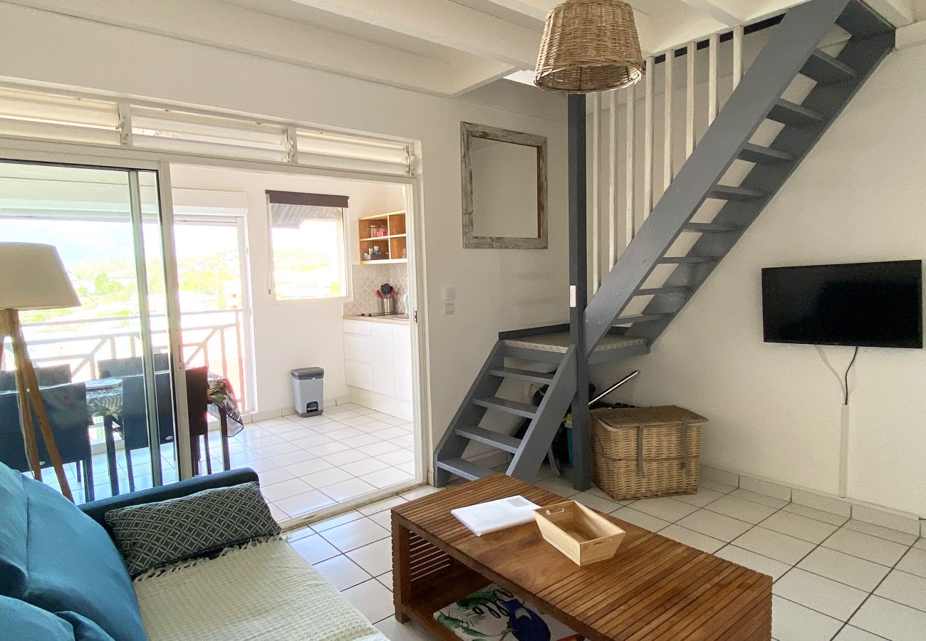 Apartment in Les Trois-Ilets - Ti Caraïbes, 4 pers, piscine, vue mer