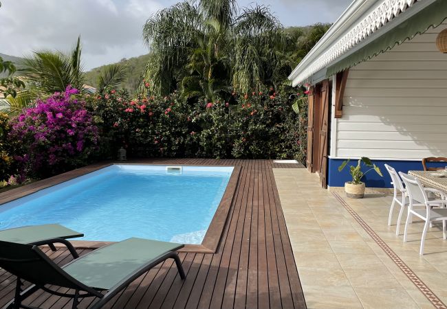 Villa in Les Anses-d´Arlet - Monplaisir, villa 6 pers, piscine, vue mer