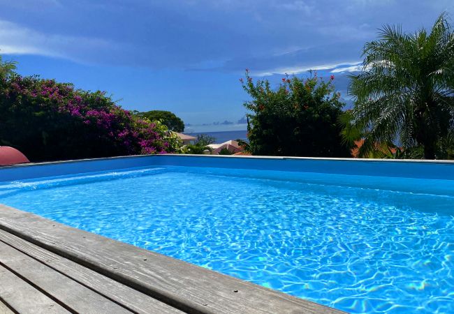 Villa in Les Anses-d´Arlet - Monplaisir, villa 6 pers, piscine, vue mer