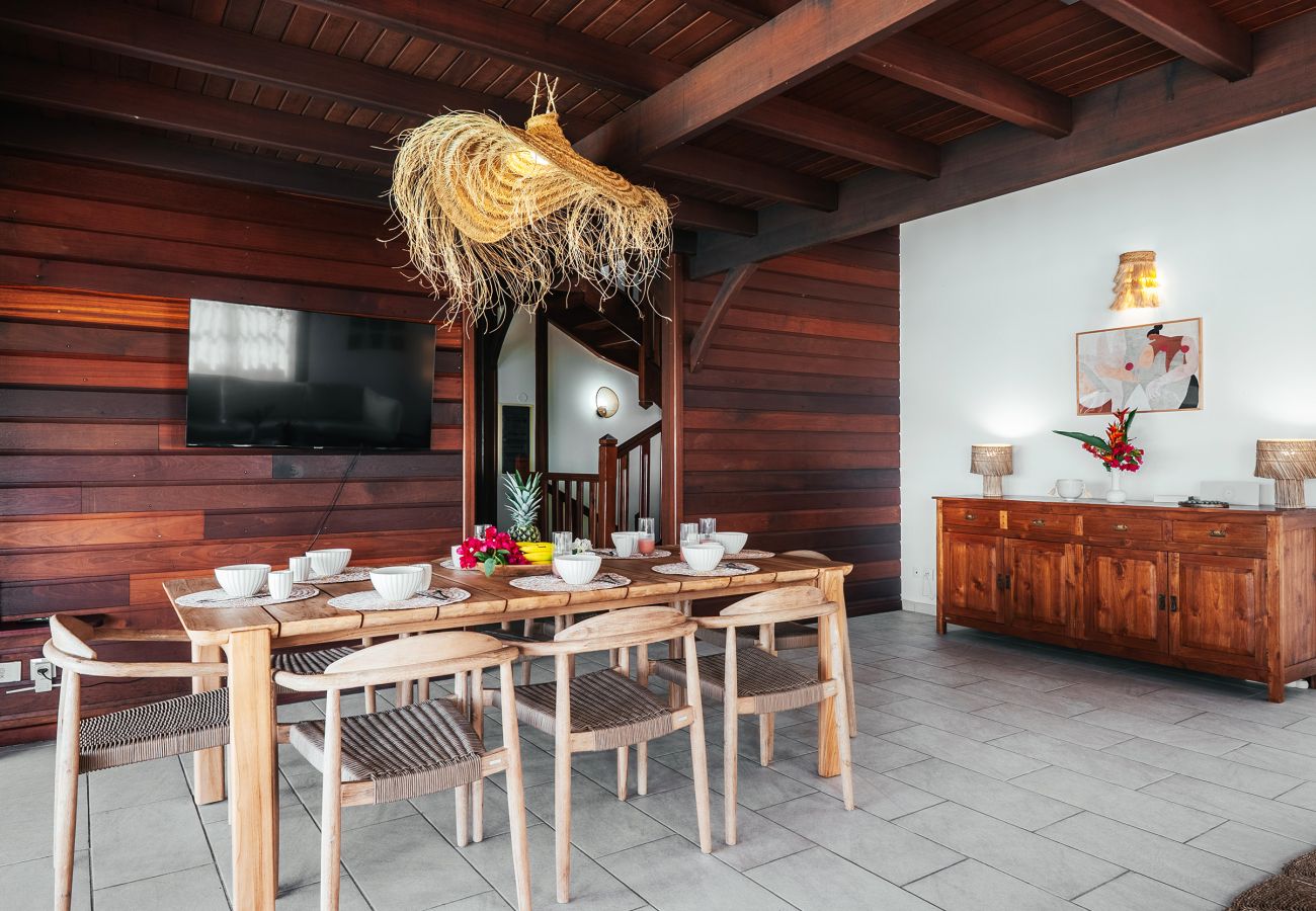 Apartment in Les Trois-Ilets - Les Bougainvilliers Duplex 8 pers, piscine, vue