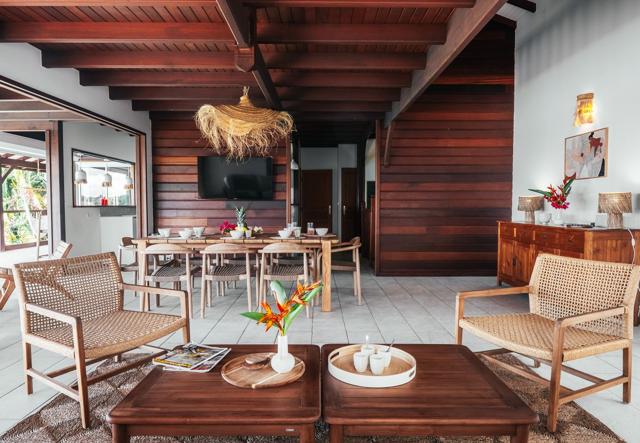 Apartment in Les Trois-Ilets - Les Bougainvilliers Duplex 8 pers, piscine, vue